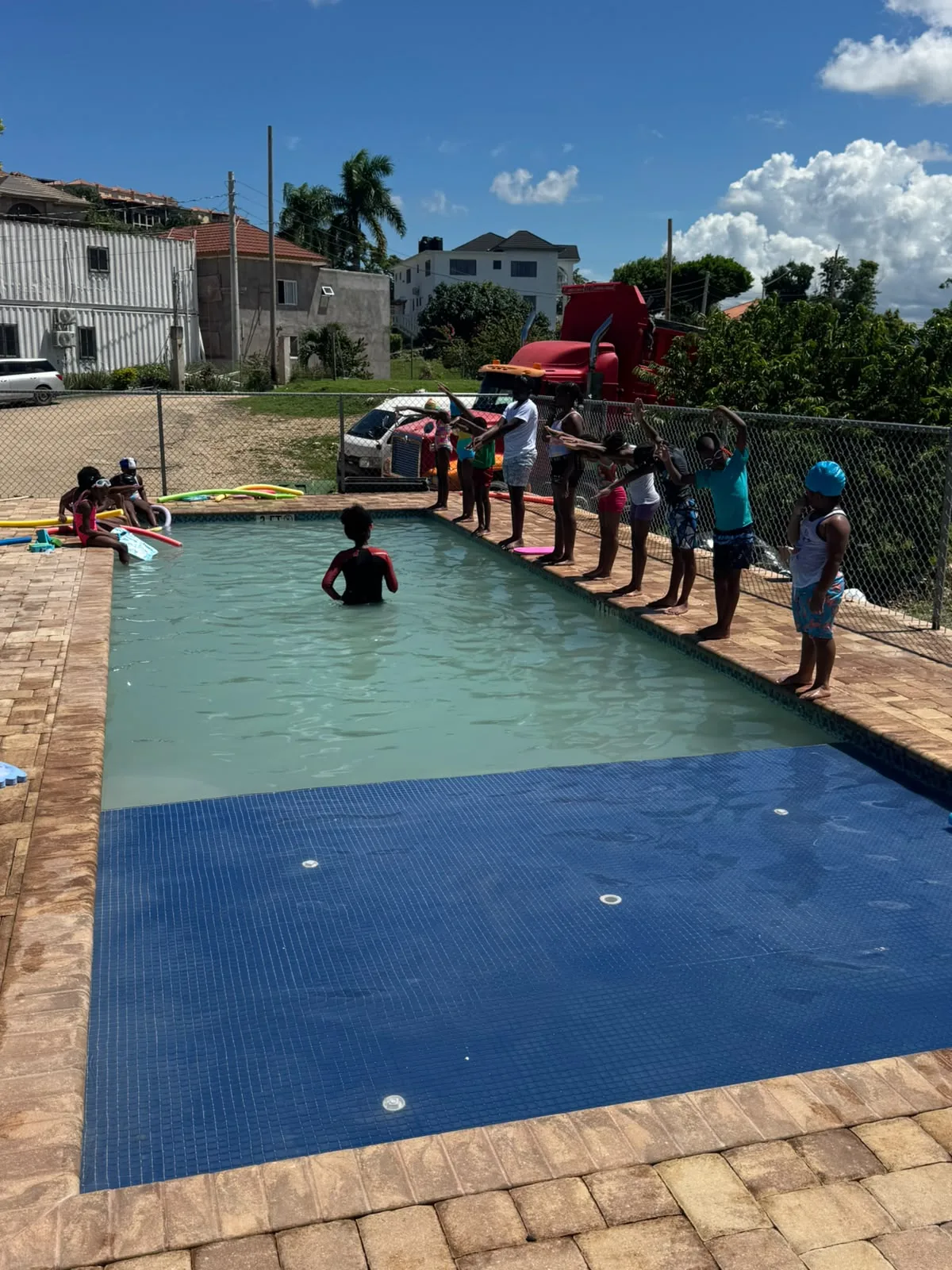 swimming lessons