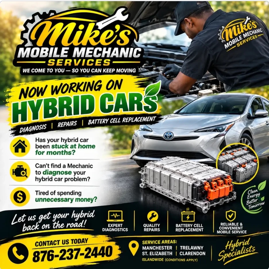 Flyer pinned on the board