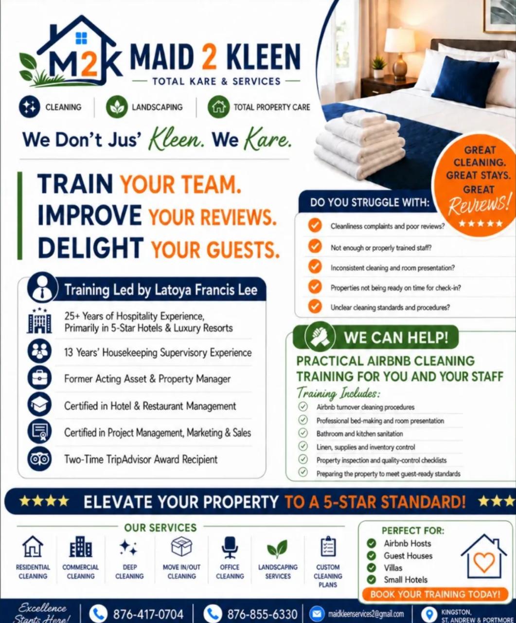 Flyer pinned on the board