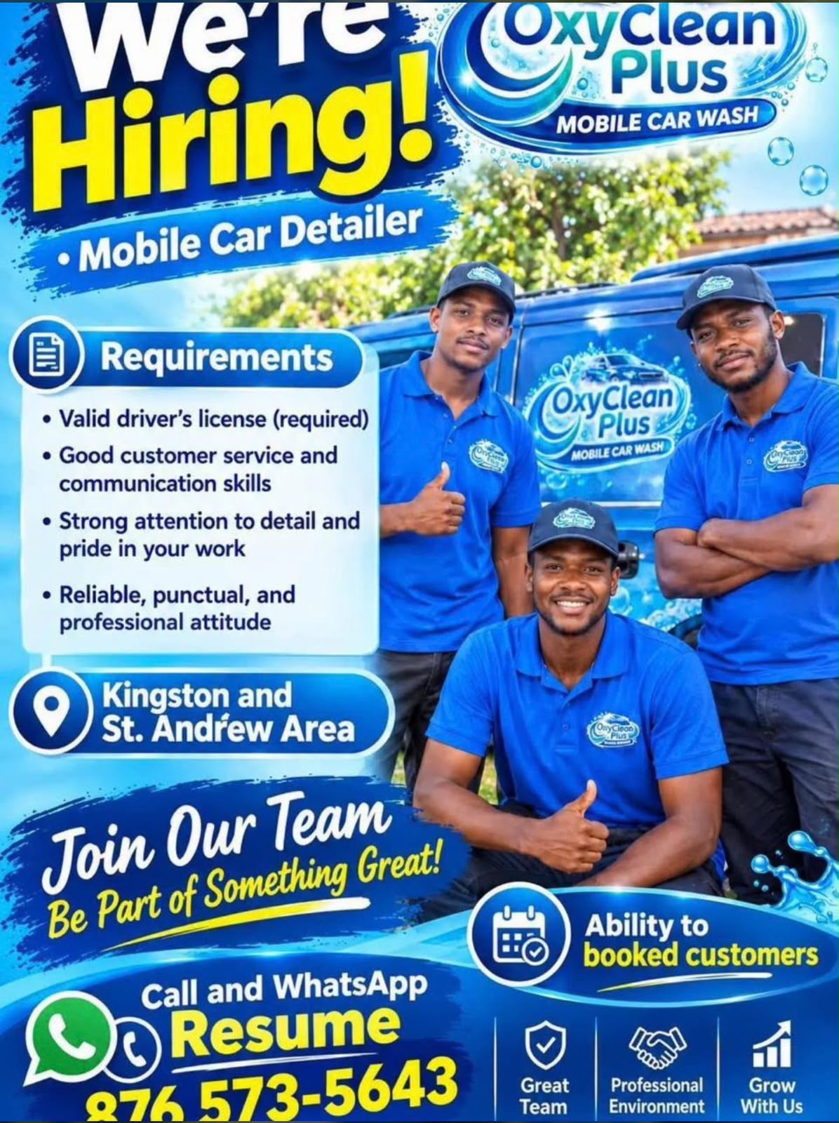 Flyer pinned on the board